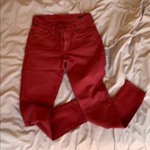 Citizens of Humanity Skinny Red Jeans